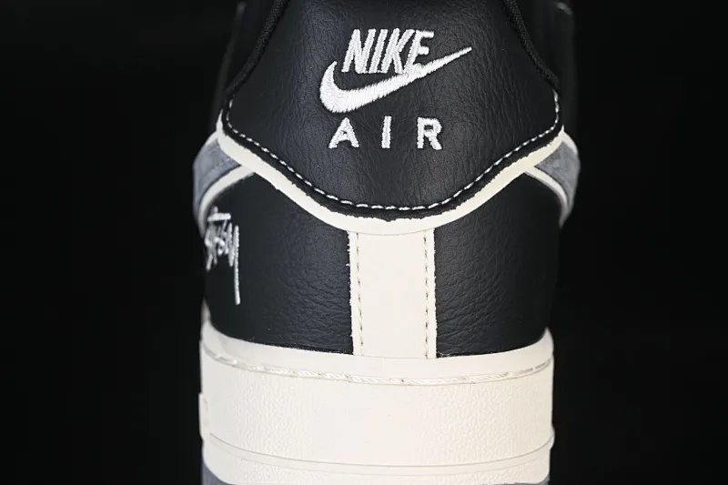 All categories Nk Air Force 1 Air Force series Nk Air Force 1 Low Air Force low-top Nike Air Force 1'07 Low Stusi co-branded beige gray black woven label Air Force 1 low-top casual sneakers DF0188-102